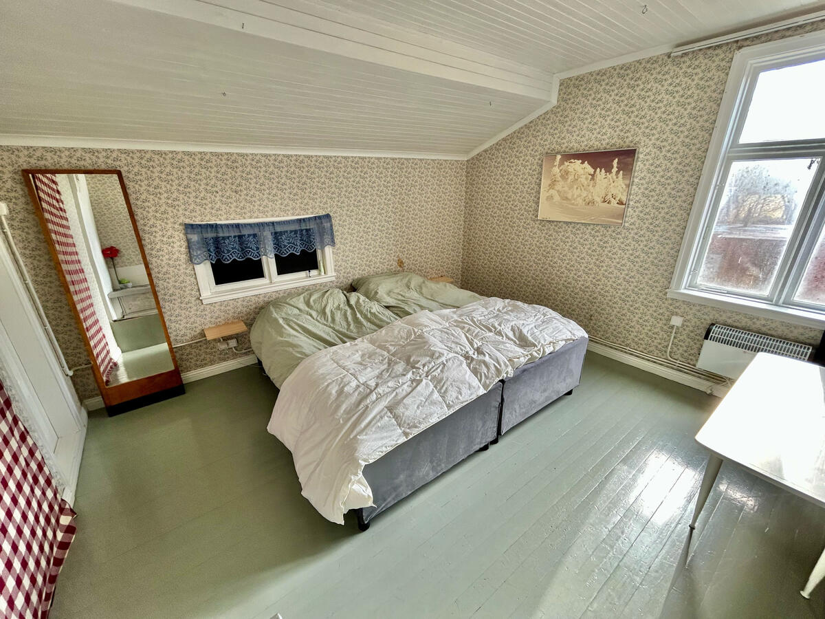 Sovrum på övervåningen