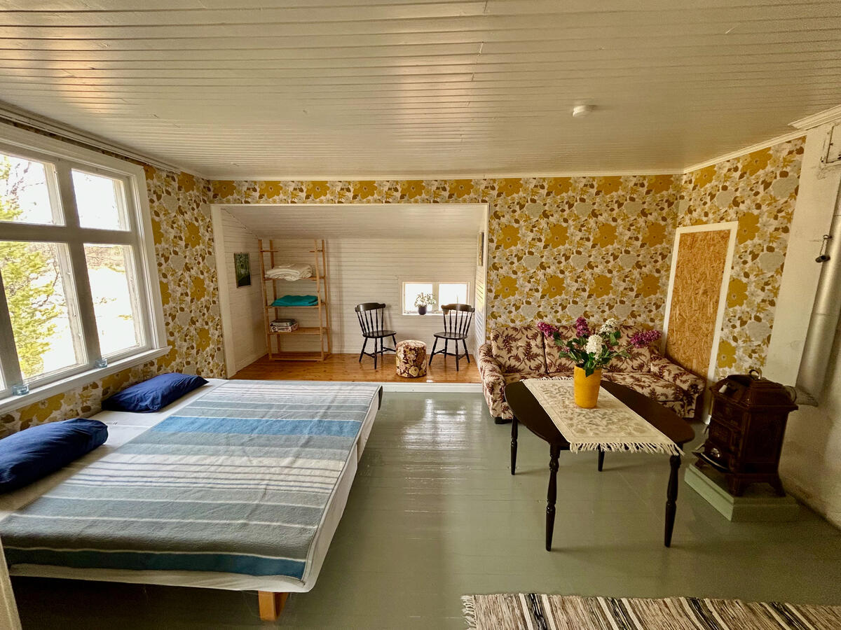 Vardagsrum på övervåningen Vardagsrum på övervåningen